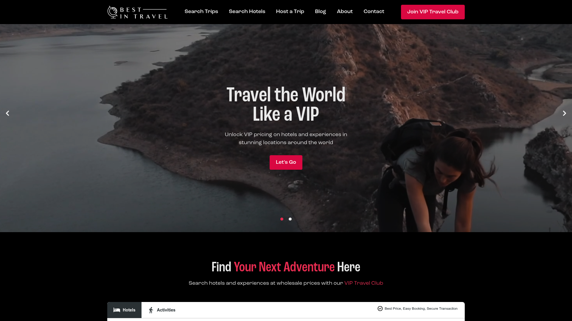 Screenshot of Best In Travel
