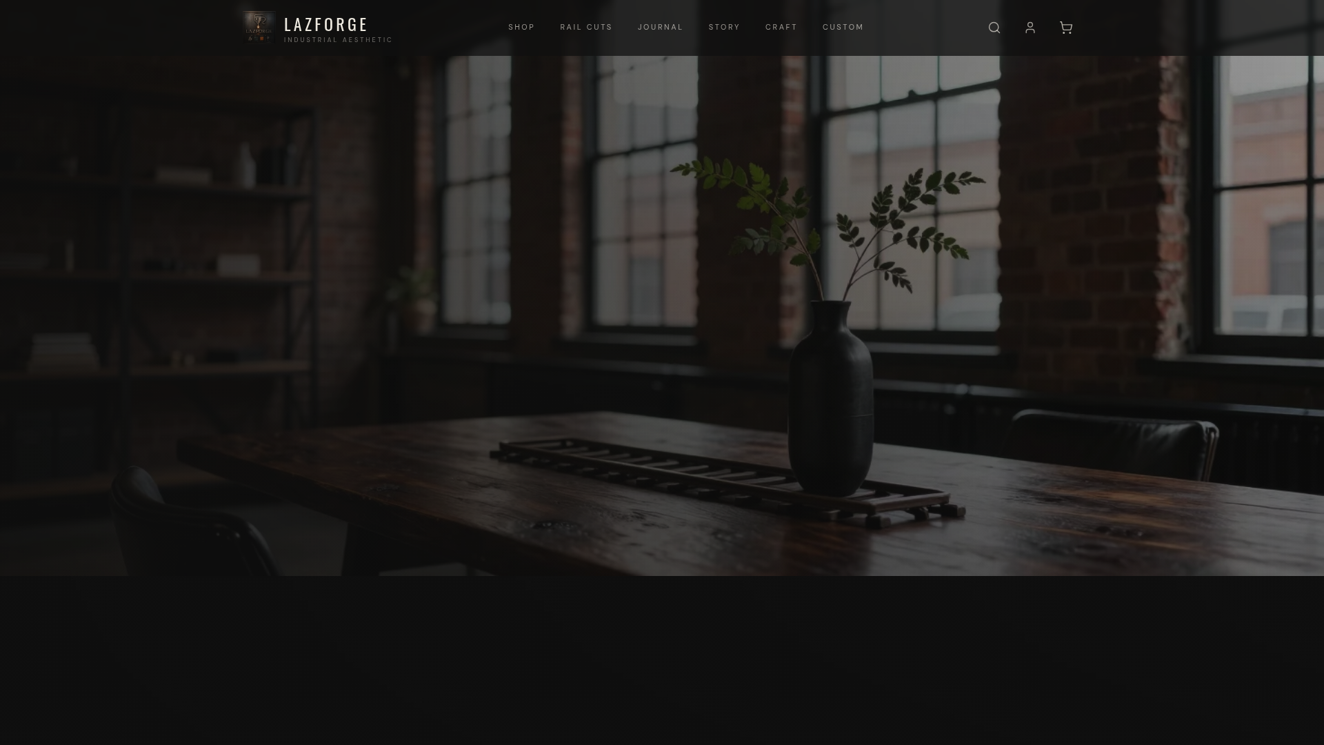 LazForge homepage – Home & Garden website