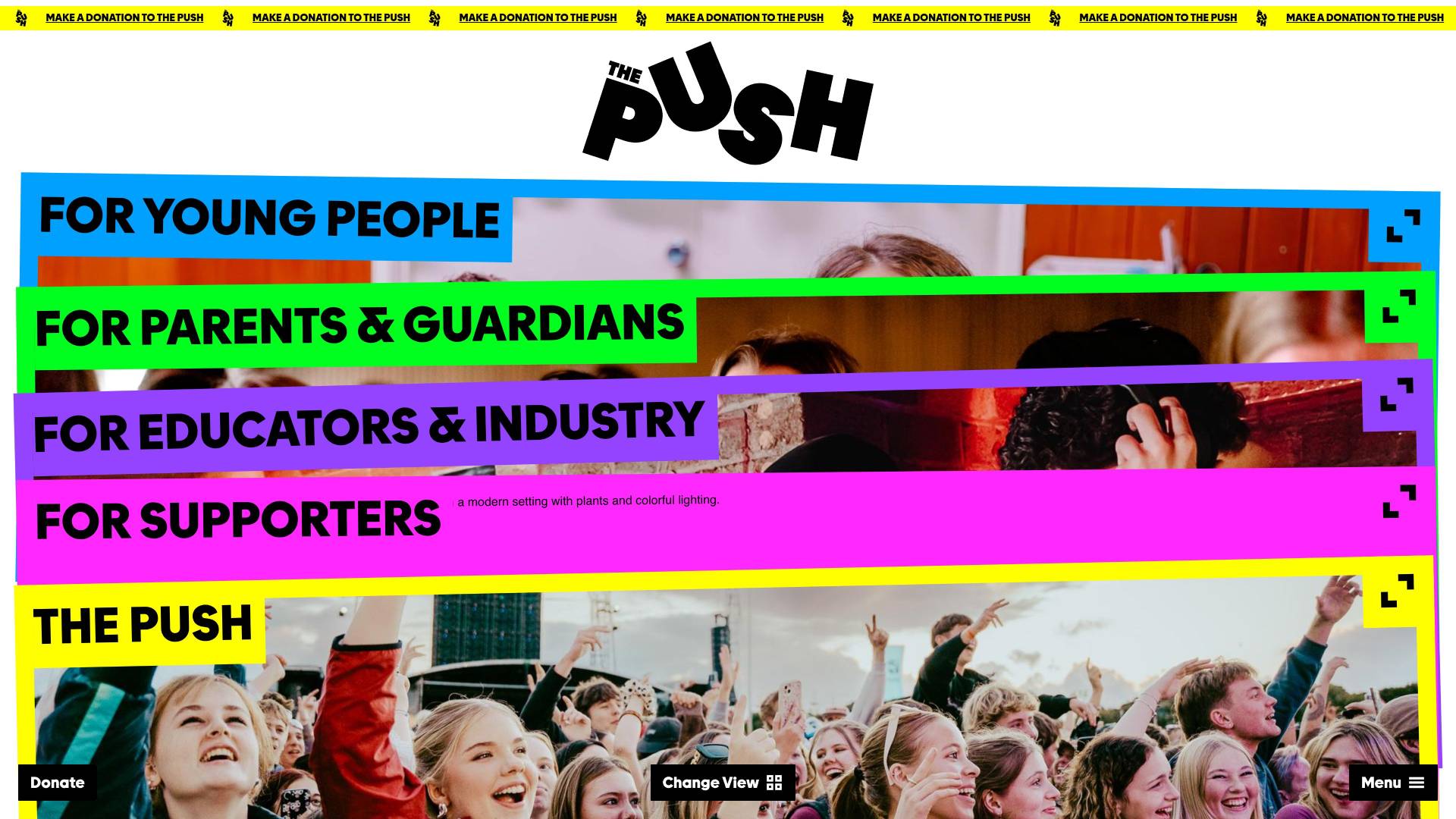 Screenshot of The Push