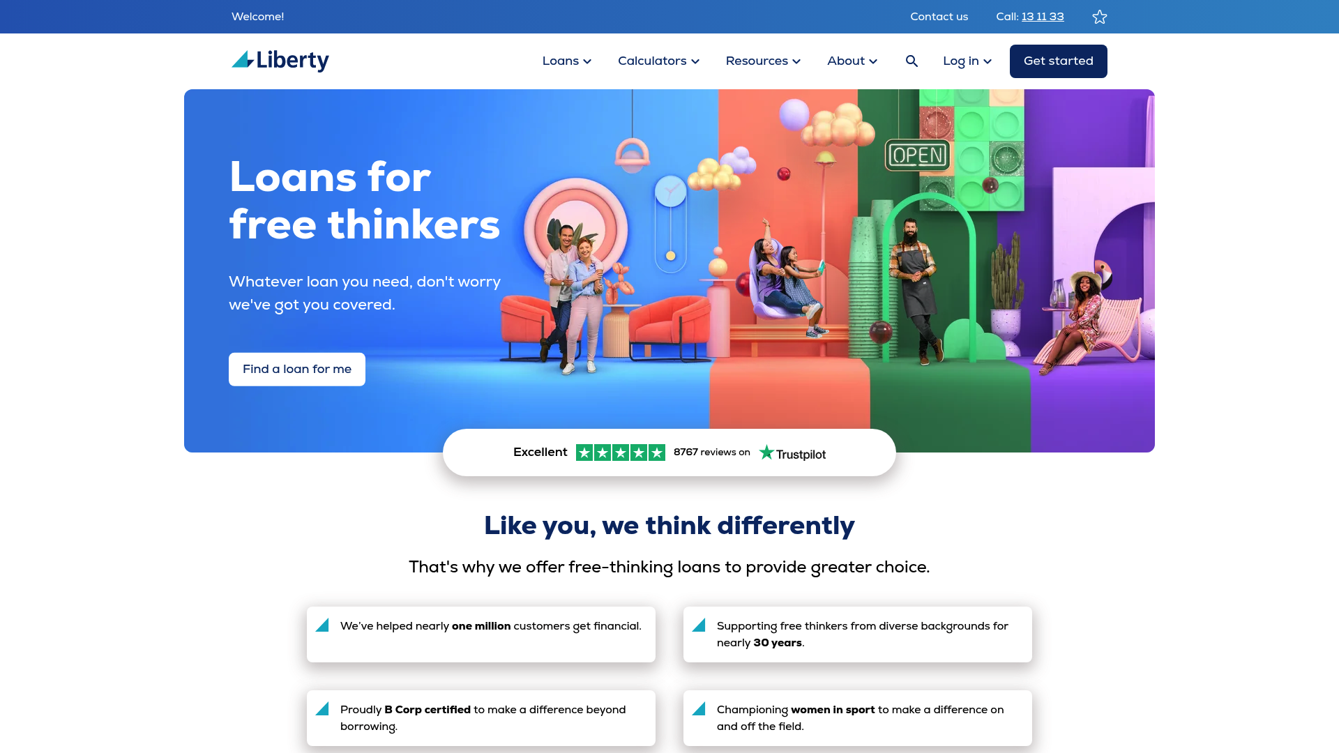 Screenshot of Liberty