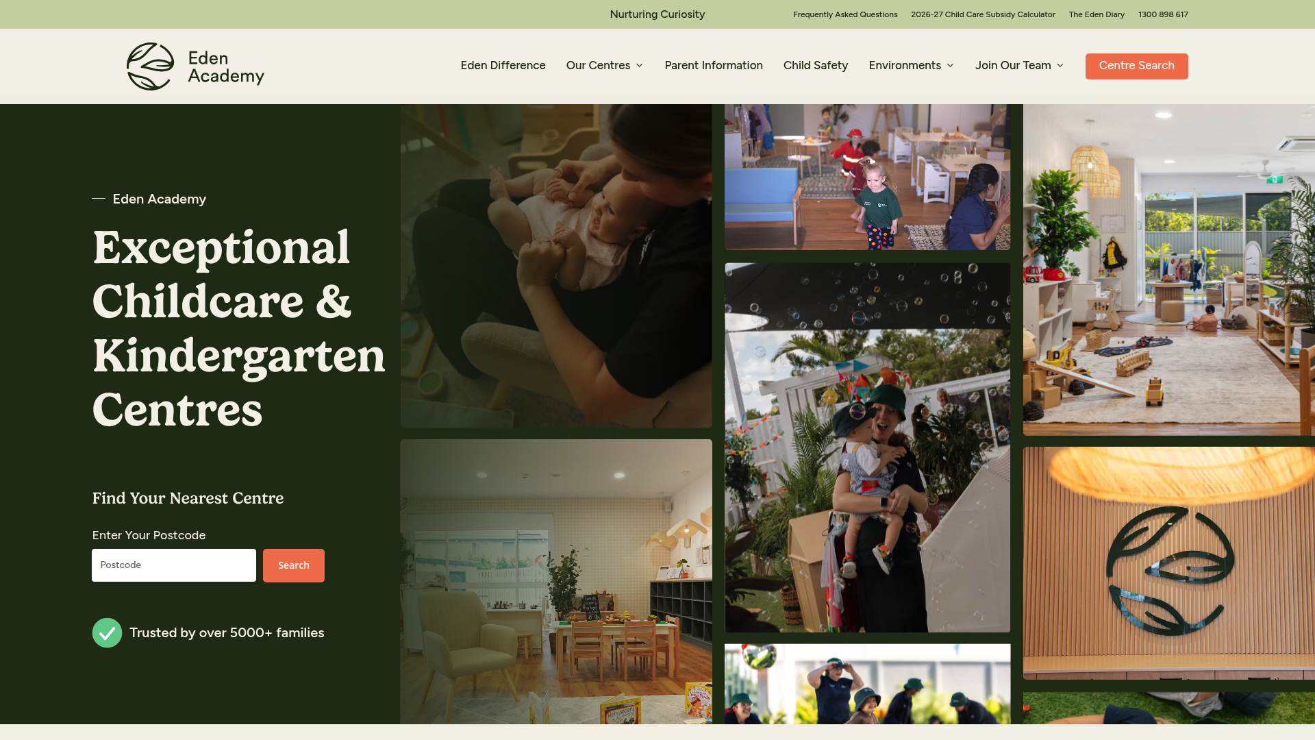 Screenshot of Eden Academy
