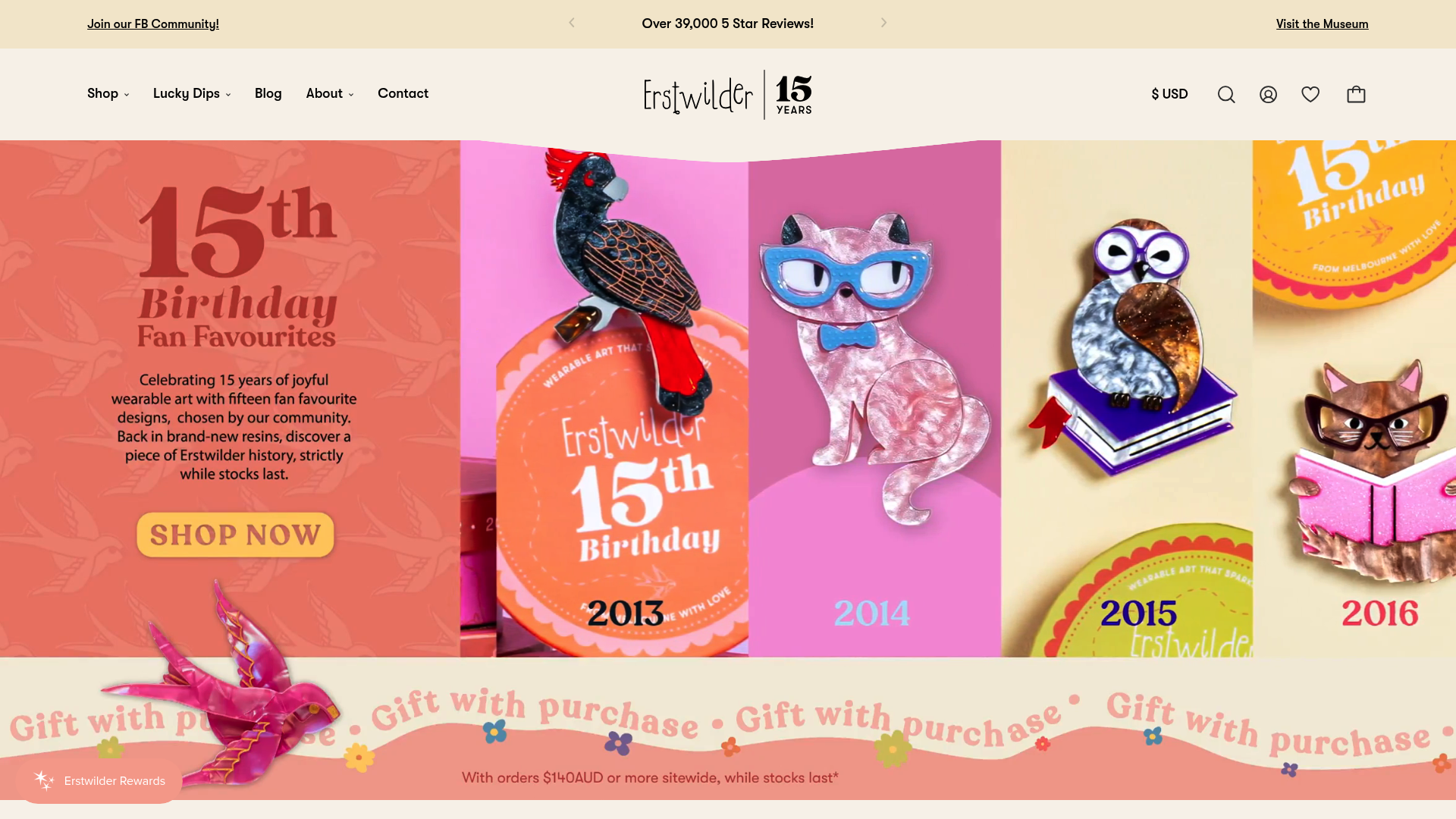 Screenshot of Erstwilder